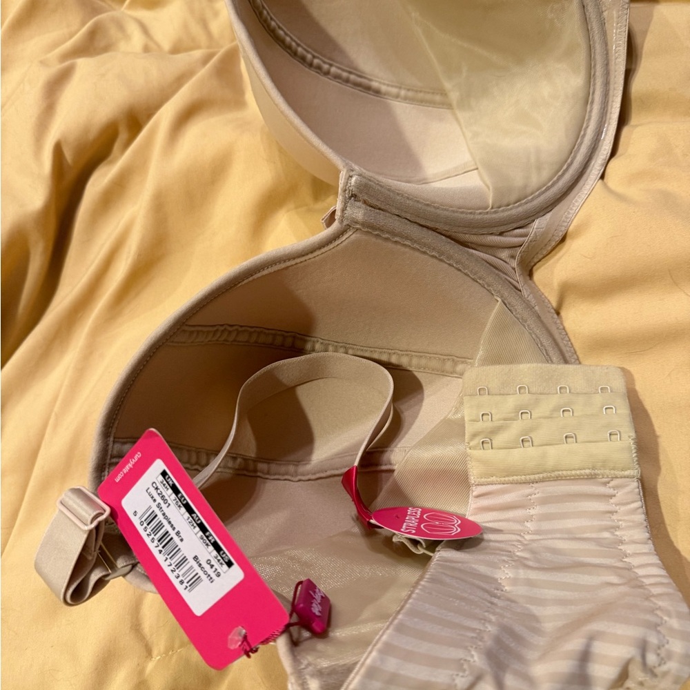 (NWT) Curvy Kate LUXE Multiway Strapless Bra 34H (34K) / Biscotti /large bust - Picture 14 of 16